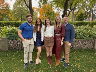 Katie Bell with her family